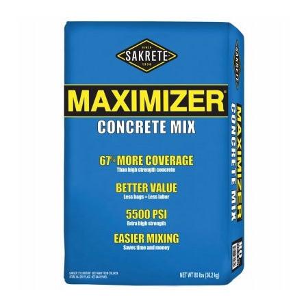 Sakrete 80LB Maximizer Concrete 65200007